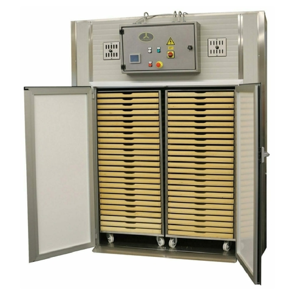 Arcobaleno Pasta Equipment ASD150 Pasta Dryer 960 Lbs. Dry Pasta Per Cycle (150) Trays & (6) Carts