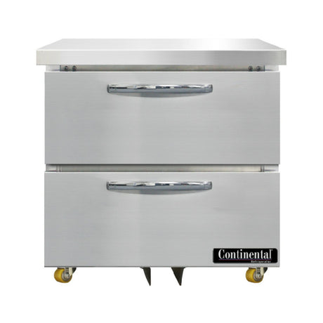 Continental Refrigerator D32N-U-D Designer Line Undercounter Refrigerator 32"W