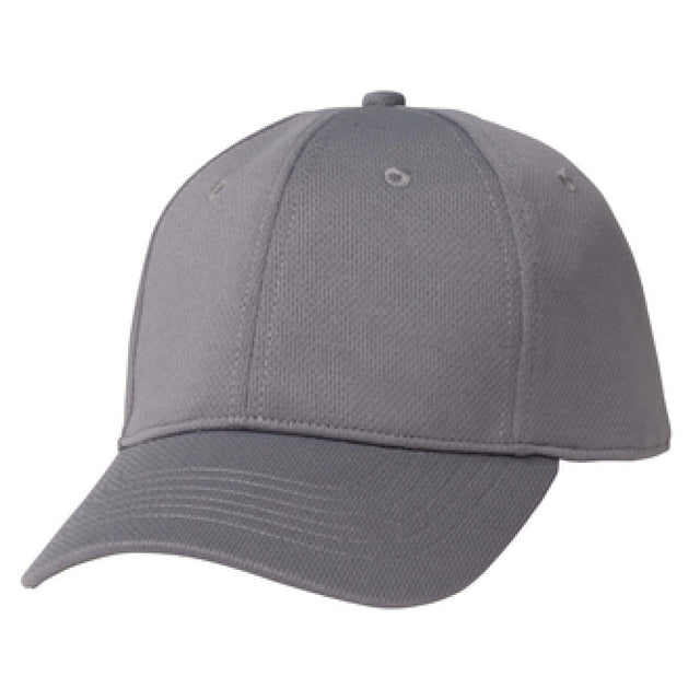 Chef Works HC008GRY0 Baseball Baseball Cap All Over Cool Vent™ Built-in Sweat Guard