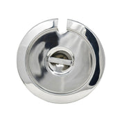 Omcan 44670 (44670) Steam Table Inset Cover 2-1/2 Quart Notched