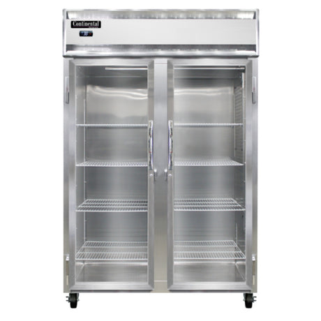 Continental Refrigerator 2RNPT-GD-SD Refrigerator 50 Cu. Ft. Capacity Pass-thru