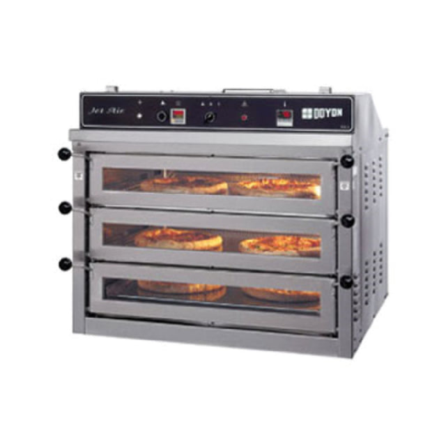 Doyon PIZ3G_NAT Jet Air Counter Top Pizza Oven Gas 3 Decks