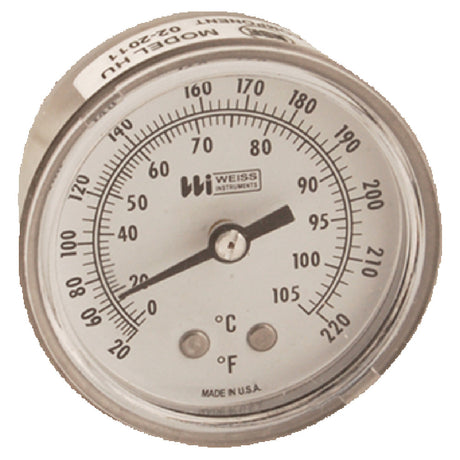 Franklin Machine Products 180-1030 Thermometer 20° To 220° F Temperature Range