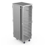 Winholt EC1840-C-2D - Pass Through Enclosed Transport Cabinet, 21"W X 27.5"D X 66-1/4"H
