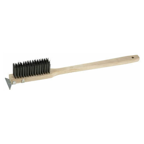 Winco BR-500 Wire Brush 20" O.A.L. Wire Bristles