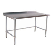 Klinger's Trading NBSG2460 Work Table Open Base 60"W X 24"D X 38"H