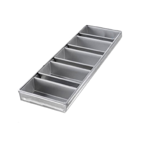 Chicago Metallic 44575 Bread Pan Set 5-pan 8-5/32" X 25-3/4" X 2-1/4" Overall