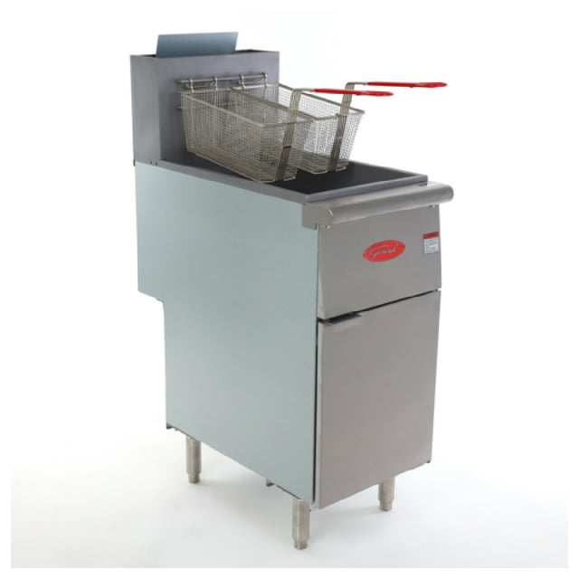 General GFF4-50LP General Fryer LP Floor Model
