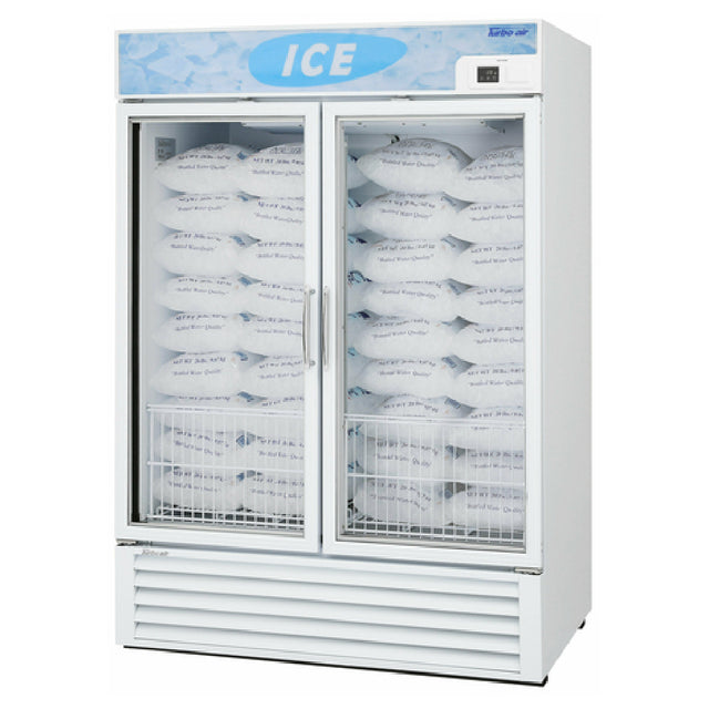 Turbo Air TGIM-49W-N Ice Merchandiser Reach-in Two-section