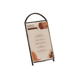 Cal Mil 22409-811-13 Brooklyn Arched Signholder 8.5"W X 3"D X 14"H Rectangular