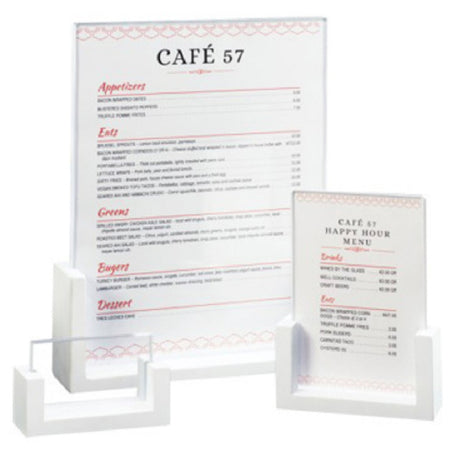 Cal Mil 1510-46-15 Menu/Card Holder 4"W X 6"H U-frame