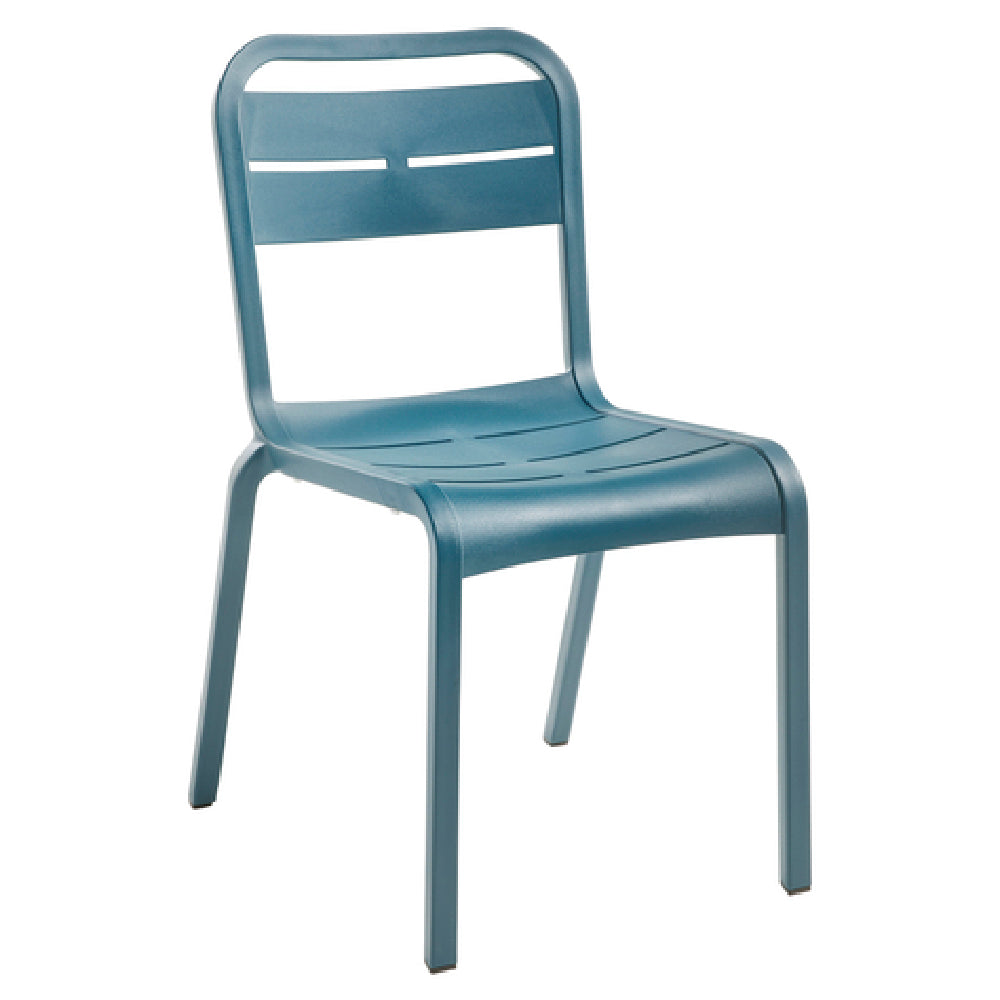 Grosfillex UT011784 Cannes Stacking Side Chair Indoor/outdoor Use Contoured