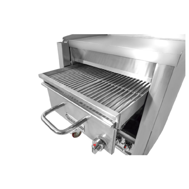 Connerton Cooking A-1F_NAT Griddle/Overfire Broiler Combination Floor Model Gas