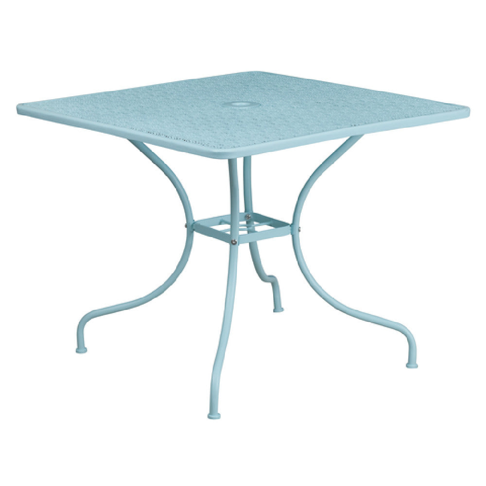 Flash Furniture CO-6-SKY-GG Patio Table 35-1/2" X 35-1/2" X 28-3/4"H Square