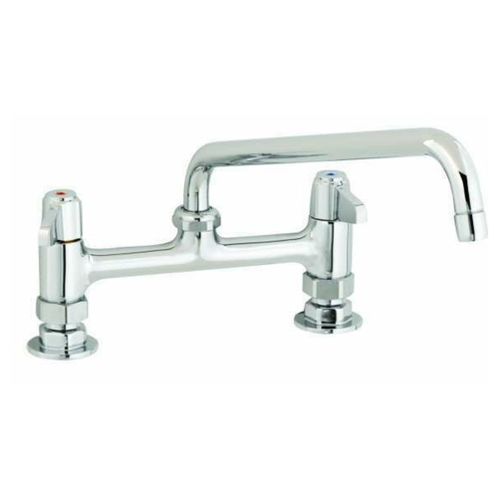 T&S Brass 5F-8DLS12A Equip Faucet 8" Deck Mount