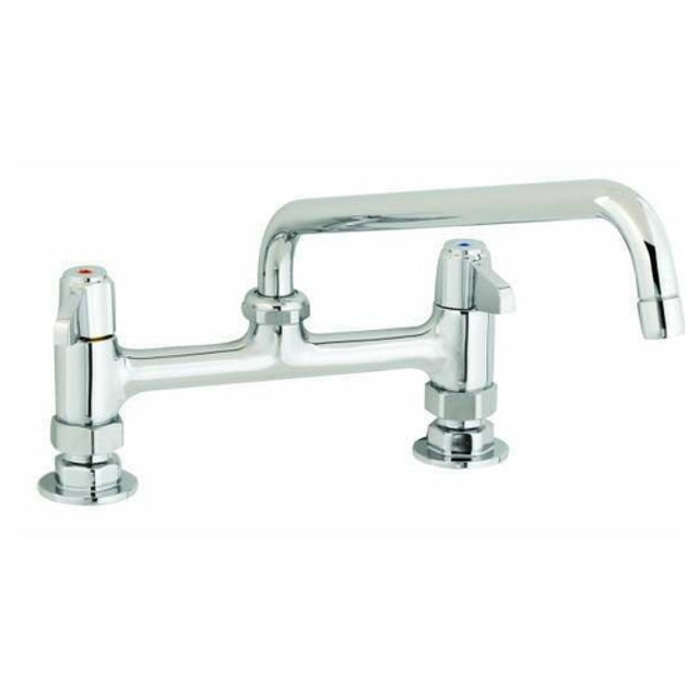 T&S Brass 5F-8DLS12A Equip Faucet 8" Deck Mount