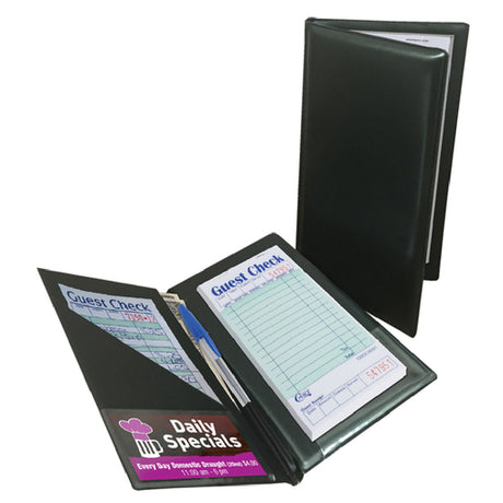 Menu Solutions HSWTR-SLT Waiter Pad Holder 5" X 9" Closed With Pad Slit