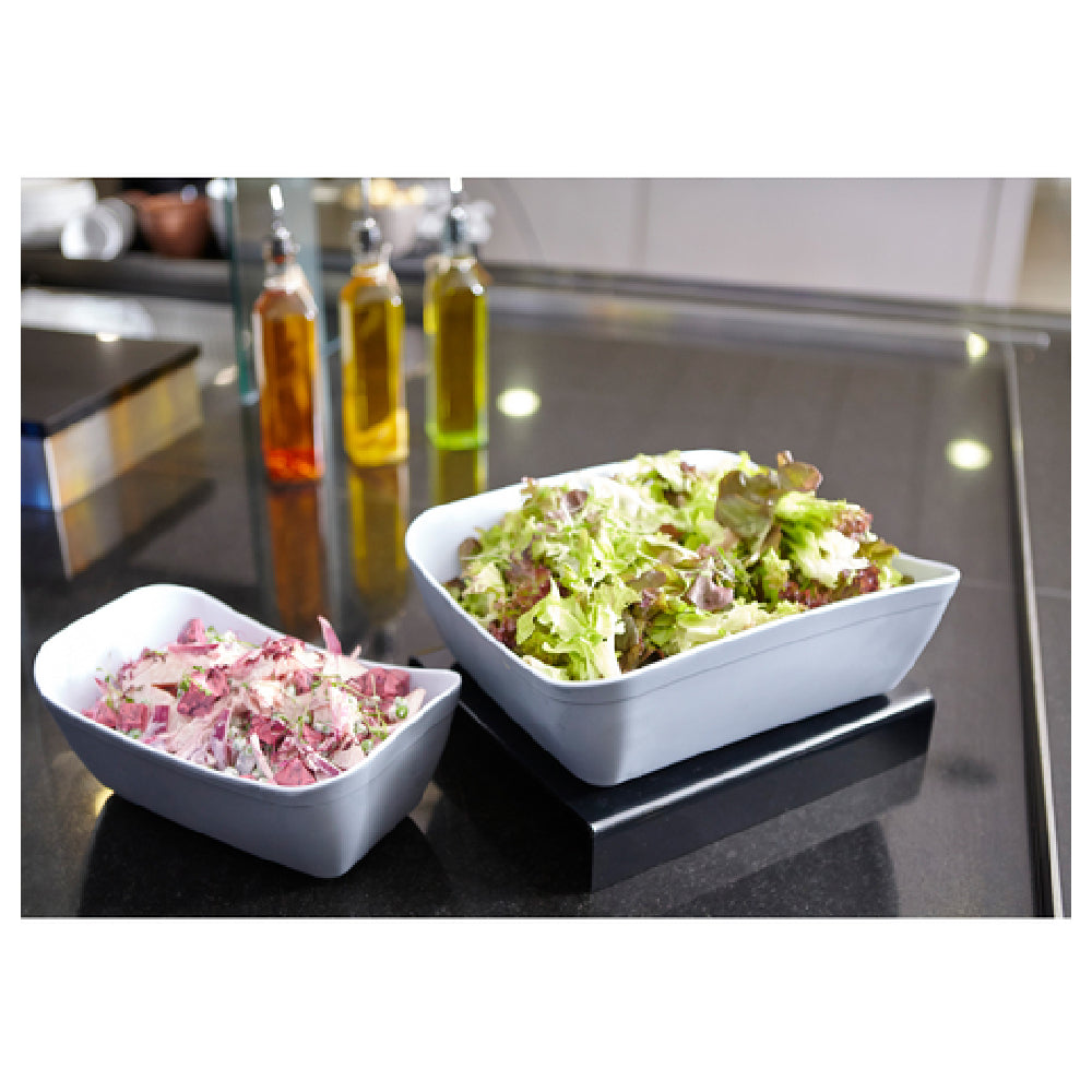 Bauscher Hepp TB6614W - Verdura Collection Deli Crock, GN 1/4 Size, 2 Qt.