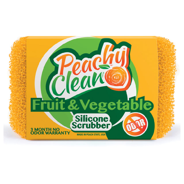 Harold Import Co. 8353 Peachy Clean® Fruit & Vegetable Scrubber Pad 4-1/2" X 2-3/4" Dishwasher Safe