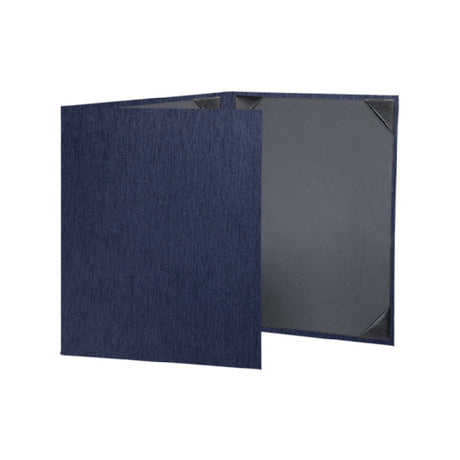 Risch STERLING-3V 8.5X11 Sterling Hardback Shimmer Metallic Menu Cover (specify Color)