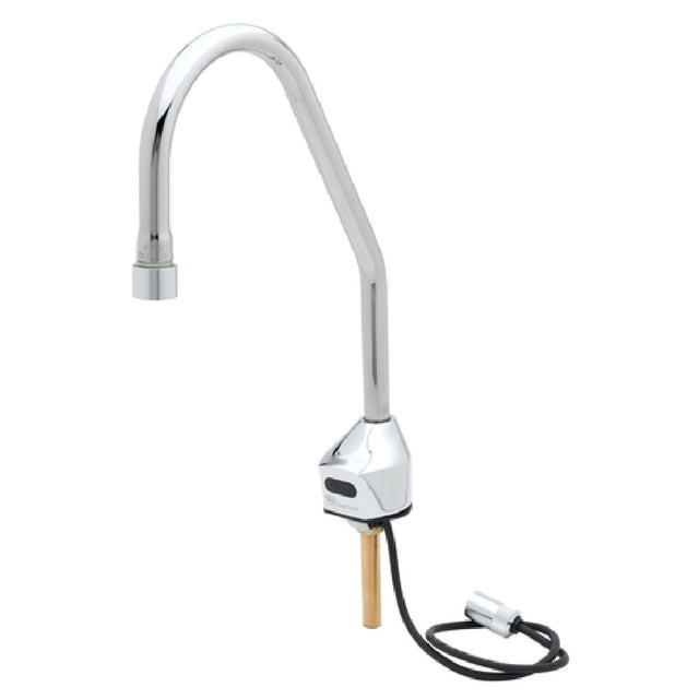 T&S Brass EC-3100-LF22-SB ChekPoint™ Electronic Faucet Deck Mount Surgical Bend Nozzle & 2.2 GPM Vandal Resistant Laminar Device