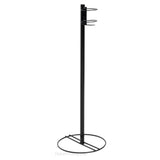 Hubert 82753 - Hand Sanitizer Floor Stand, 12" Base Dia. X 34"H, Holds Up To 3-1/2" Dia. Bottles