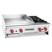 American Range AR36-24G2OB_LP - Griddle/Open Burner Combination, Gas, 36"