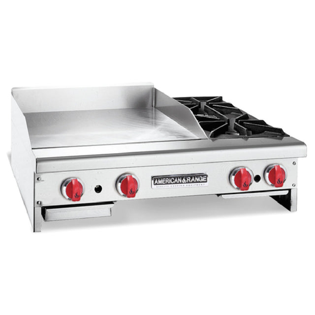 American Range AR36-24G2OB_LP - Griddle/Open Burner Combination, Gas, 36"
