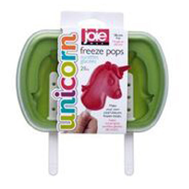 Harold Import Co. 16159 Joie Unicorn Freeze Pop Maker Makes (2) 3" X 1-3/4" X 1-1/2" Pops 6" X 5-1/2" X 1-3/10" Non-stick Silicone Tray