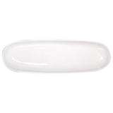 International Tableware FA-430 Canoe Platter 13-3/4" X 4-1/4" X 1-1/4"H Oval