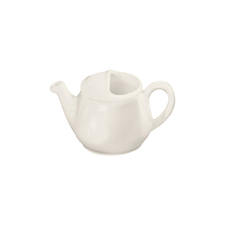 Steelite DCI182W English Teapot 16 Oz. 6"L X 4"W X 3-3/4"H