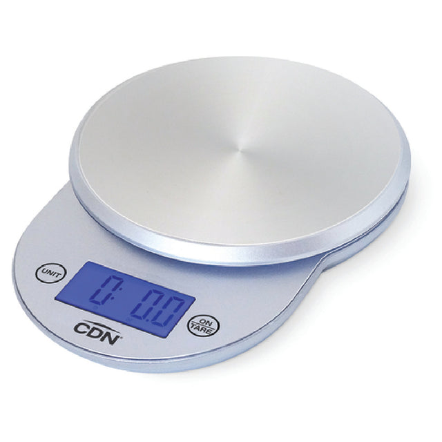 CDN SD1104-S Digital Scale 6"W X 8-1/8"D 4-1/2" Dia. Platform