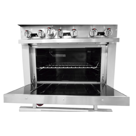 Connerton Cooking CN36-6_NAT Restaurant Range Gas 36"W X 33.9"D