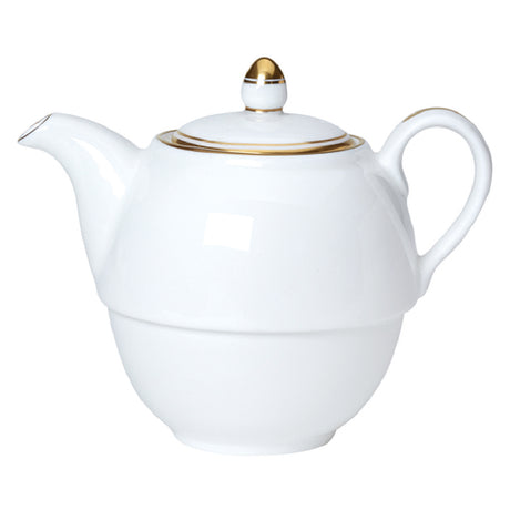 Steelite 82107AND0411B Tea For One Teapot Only 16 Oz. 5"H