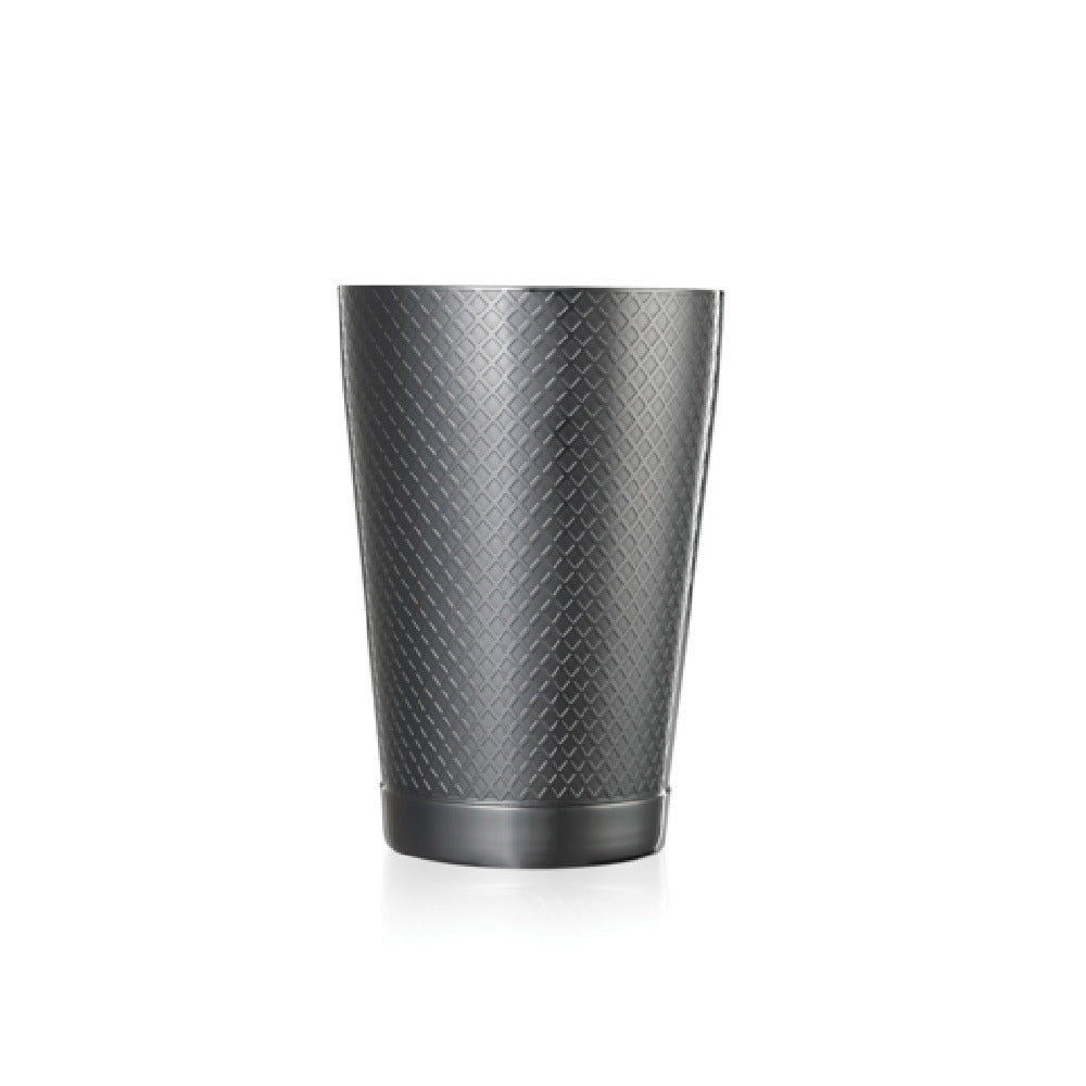 Mercer Culinary M37198BK Barfly® Diamond Lattice Shaker 18 Oz. 3-1/2" Dia. X 5"H