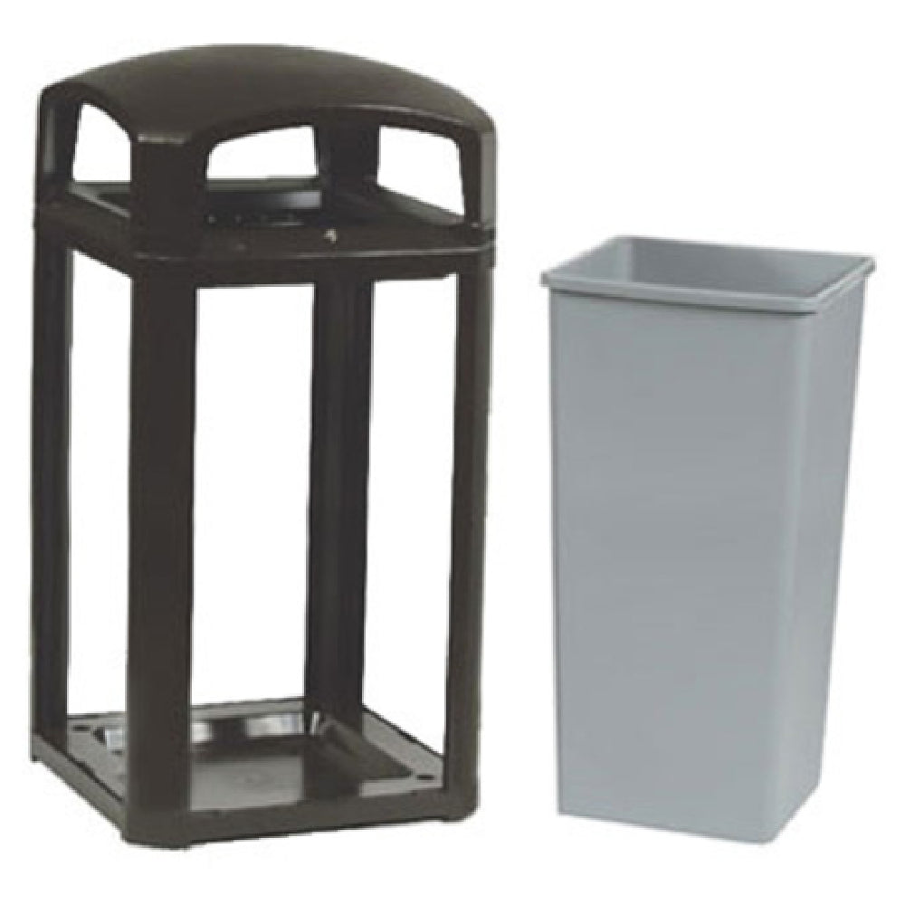 Rubbermaid FG397500BLA - Landmark Series® Classic Container, 50 Gallon, 26" Square X 46-1/2"H