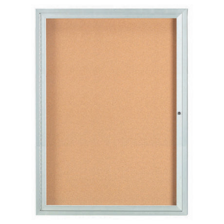 Aarco DCC4836R Aluminum Bulletin Board 36"W X 48"H Enclosed