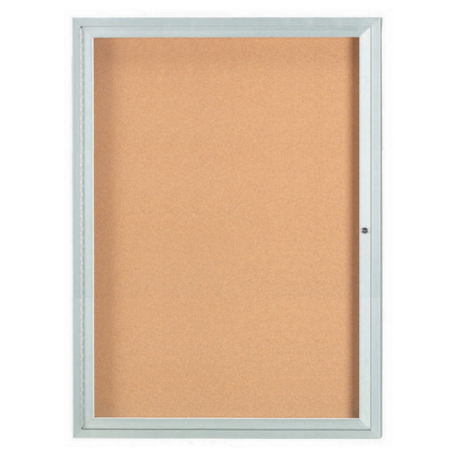 Aarco DCC4836R Aluminum Bulletin Board 36"W X 48"H Enclosed