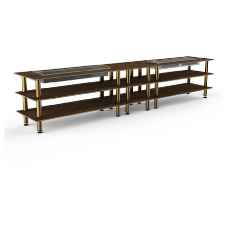 Steelite MGCMLD04WBXF Mogogo Buffet Solutions Modular Double Heat Buffet Table