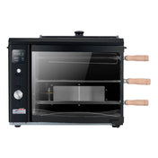 Skyfood Equipment BG-03LXK BLACK Brazilian Flame Outdoor Rotisserie Portable LP Gas
