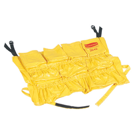 Rubbermaid FG264200YEL - BRUTE® Caddy Bag, 20"D X 20-1/2"H, (12) Various Sized Pockets