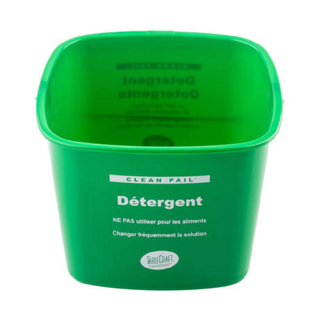 Tablecraft 12541 Cleaning Pail 8 Qt 10.25" X 9.5" X 7.375"