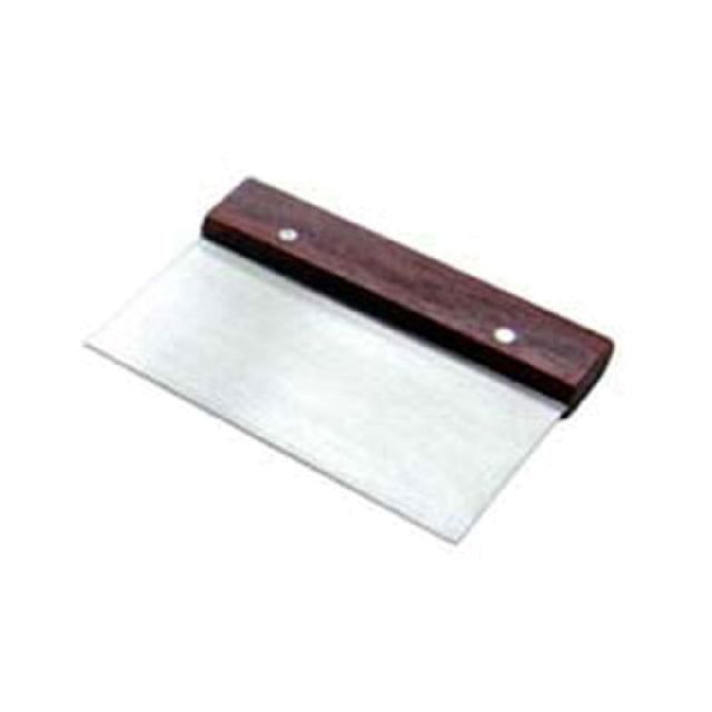 Admiral Craft DS-6 Dough Scraper 6"W X 4-1/2"H Wood Handle