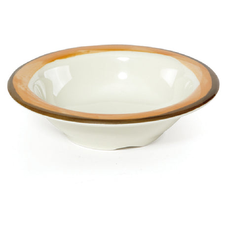 GET Enterprises B-454-DI-KNO Diamond Ivory™ Bowl 4-1/2 Oz. (5 Oz. Rim Full) 4-3/4" Dia. X 1-1/4"H