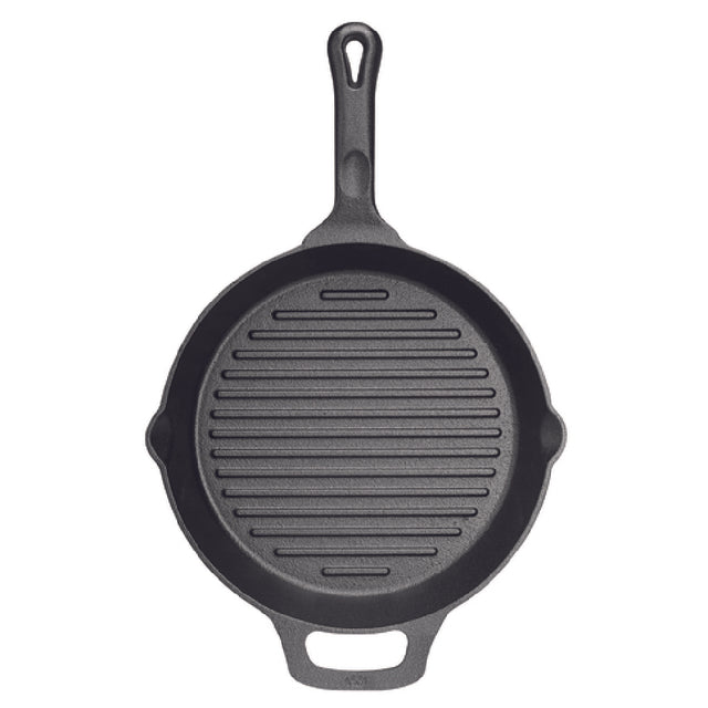 Winco CAGP-10R FireIron™ Induction Grill Pan 10-1/4" Dia. X 1-3/4"H Round