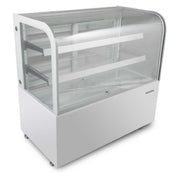USR Brands MB48-W Marchia Refrigerated Bakery Display Case 47-4/5"W 14.1 Cu. Ft. Capacity