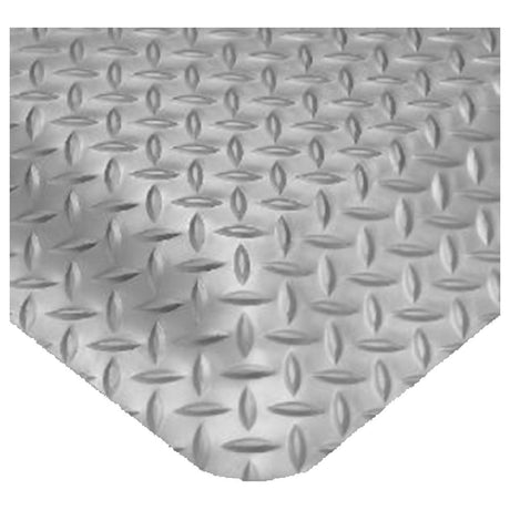 Cactus Mat 1054-35_GRAY Cushion Diamond-Dekplate 3' X 5' 9/16" Thick