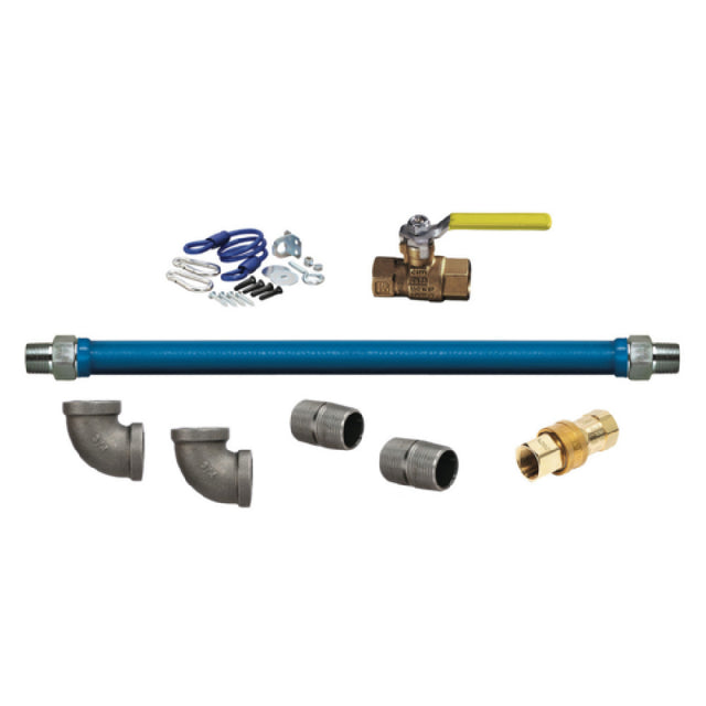 Dormont CAN1675KITB48 - Dormont Blue Hose™ Moveable Gas Connector Kit, 3/4" Inside Dia.