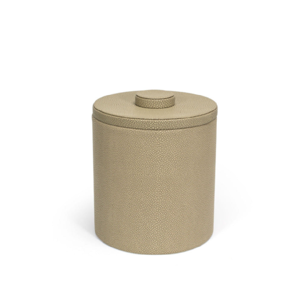 FOH RIB023BEL21 3.5qt Round Belize Ice Bucket Dune With Dune Lid Includes One RIB023BEL21-LID 3.5qt Round Belize Ice Bucket Lid Dune