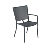 Emuamericas Llc E3413 Podio Stacking Armchair Outdoor/indoor Interlace Steel Mesh Back And Seat